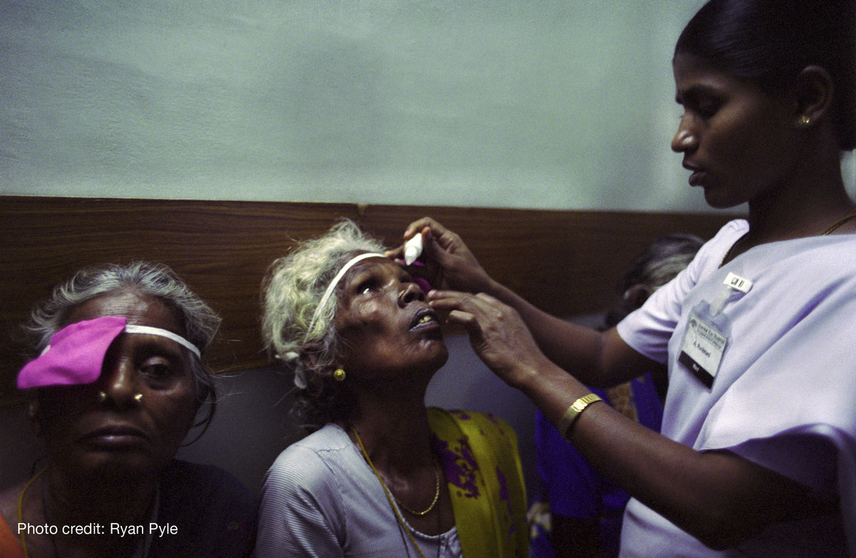 Image of Aravind Eye Care System at work
