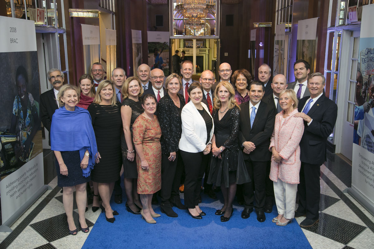 Laureates group at 2015 Prize Gala