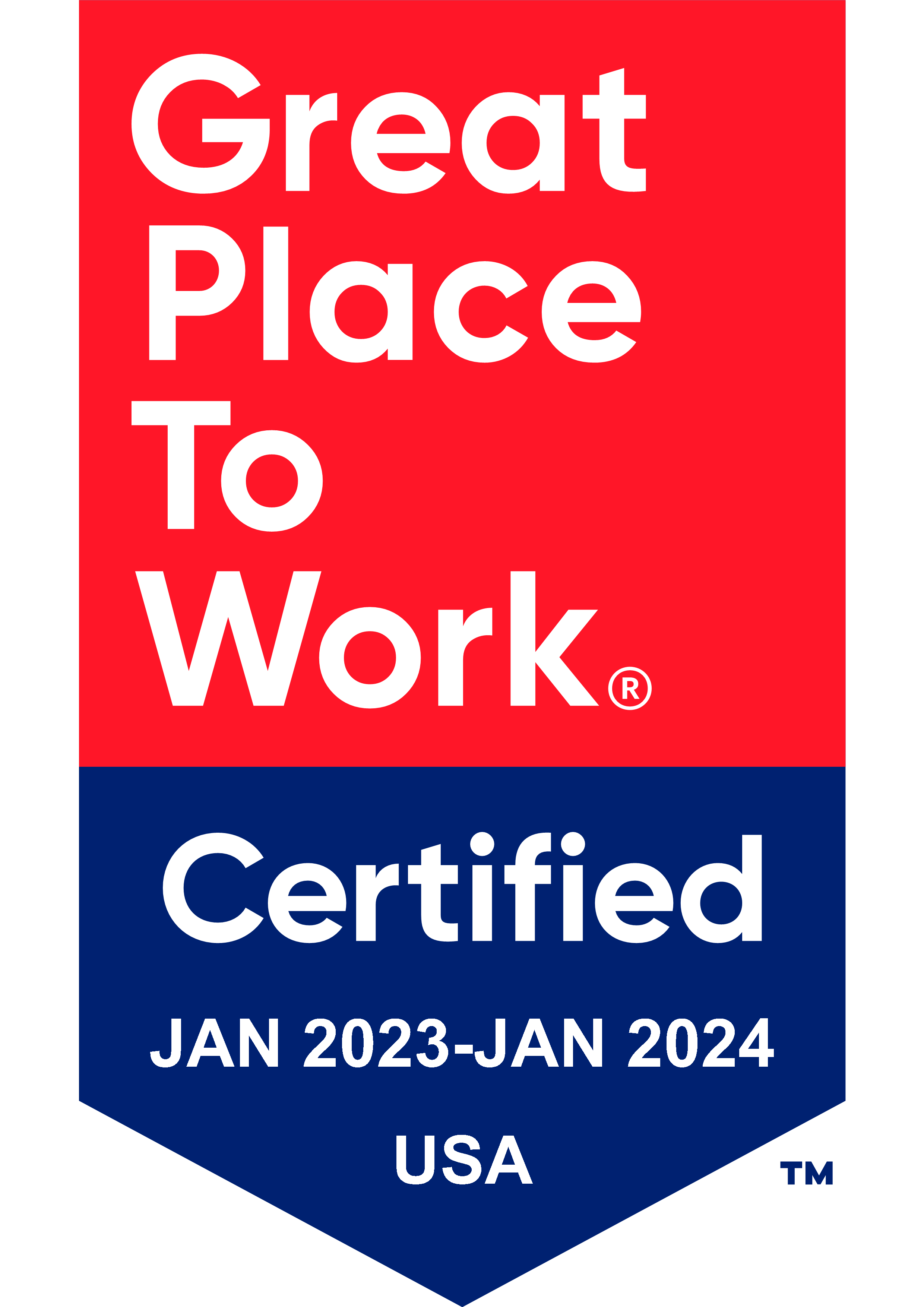 The Conrad N. Hilton Foundation has been recognized as a Great Place to Work