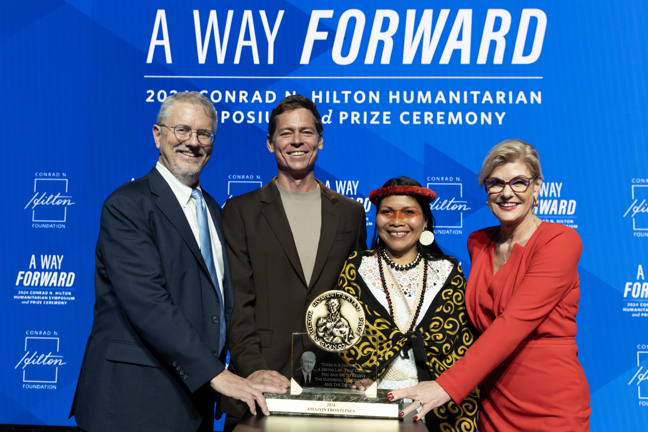 2024 Hilton Humanitarian Symposium and Prize Ceremony Honoring Amazon