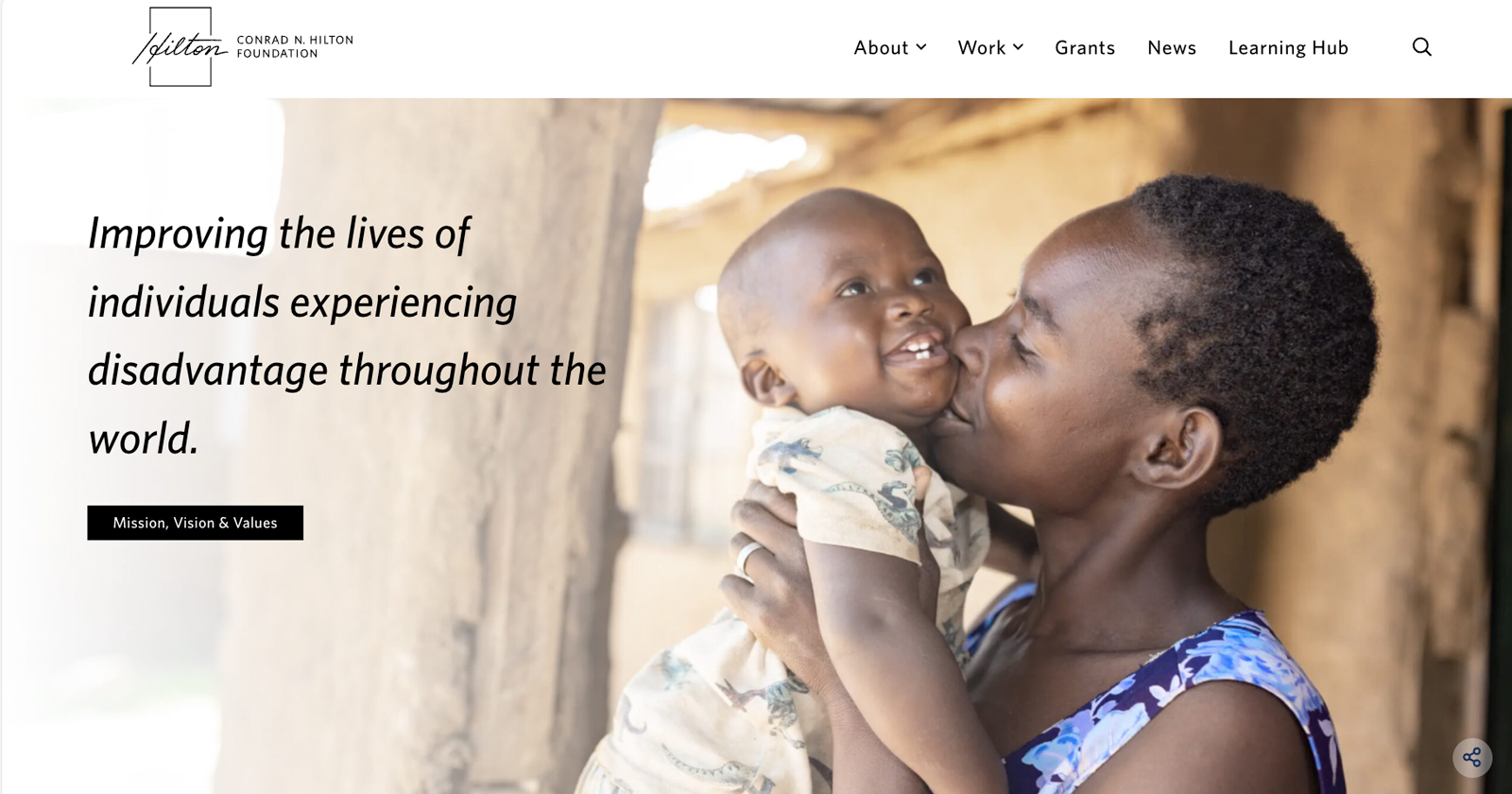 Hilton Foundation - Improving Lives for Global Change