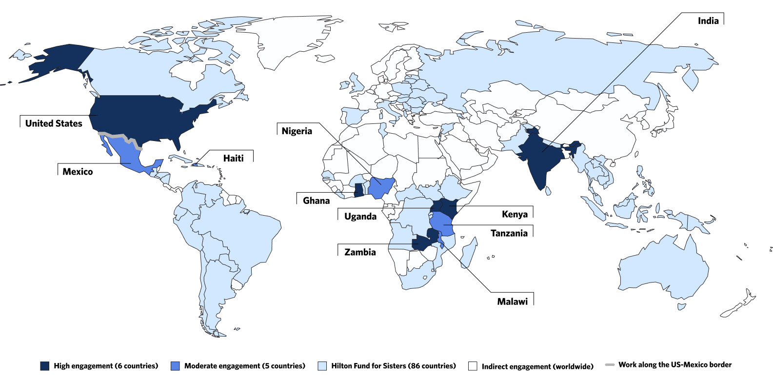 Catholic Sisters Map